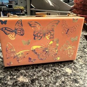 Clutch/crossbody acrylic bags